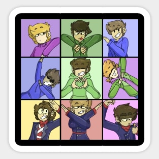 Eddsworld Poster Animated Sticker